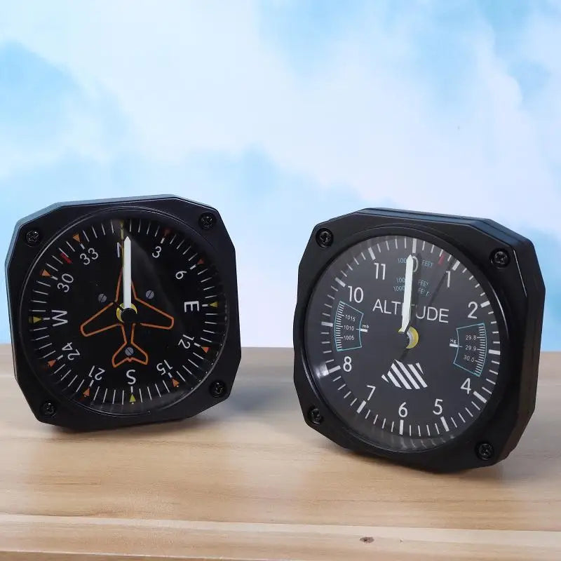 Aircraft Instrument Simulation Clock; Essential Accessory for Aviation Flight Simulator