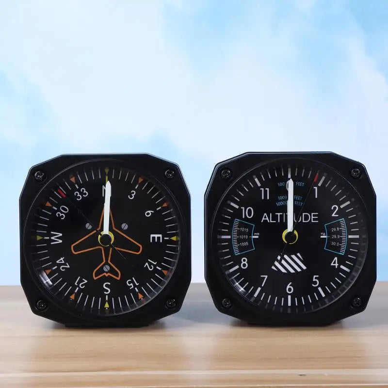Aircraft Instrument Simulation Clock; Essential Accessory for Aviation Flight Simulator