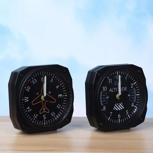 Aircraft Instrument Simulation Clock; Essential Accessory for Aviation Flight Simulator