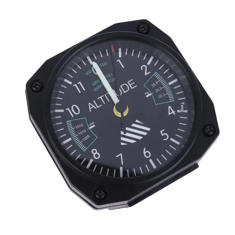 Aircraft Instrument Simulation Clock; Essential Accessory for Aviation Flight Simulator