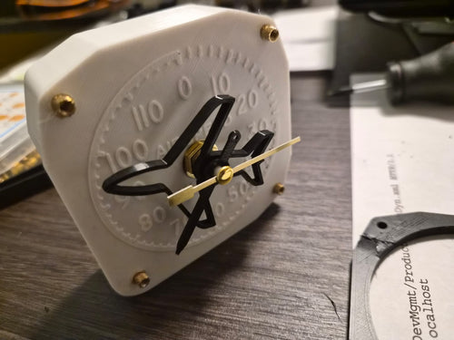 White Clock Instrument original